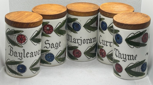 Set barattoli spezie - 5,